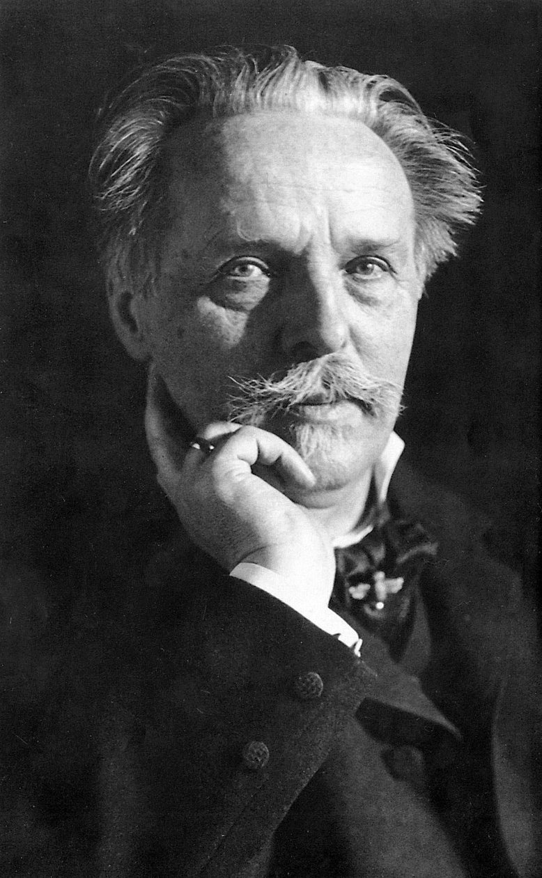 Karl Friedrich May (1842-1912), escritor alemão, foto de Erwin Raupp de Unbekannter Künstler
