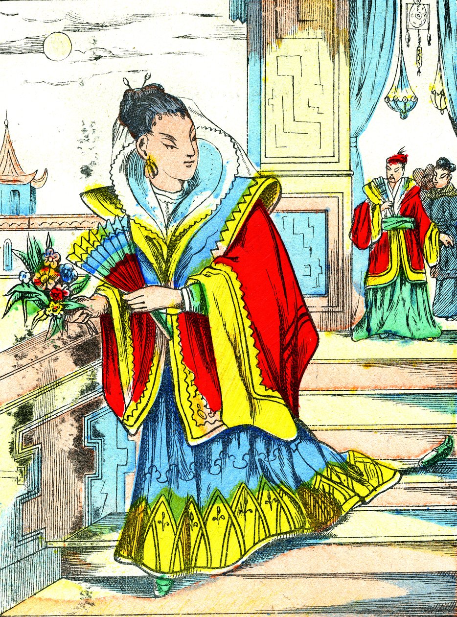 La Cendrillon Japonaise" - A Cinderela Japonesa. de Unbekannter Künstler
