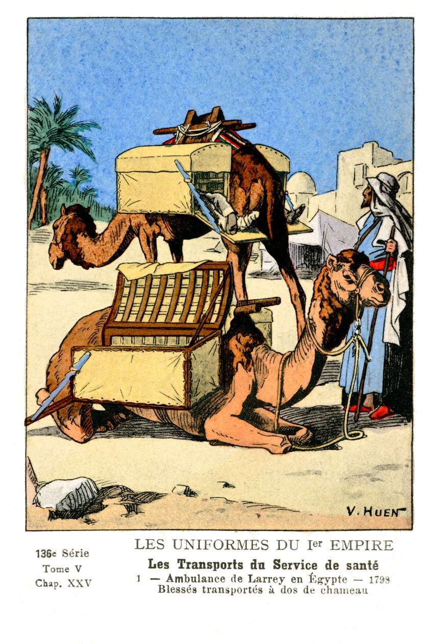 Ambulância de Larrey, Egipto de Unbekannter Künstler