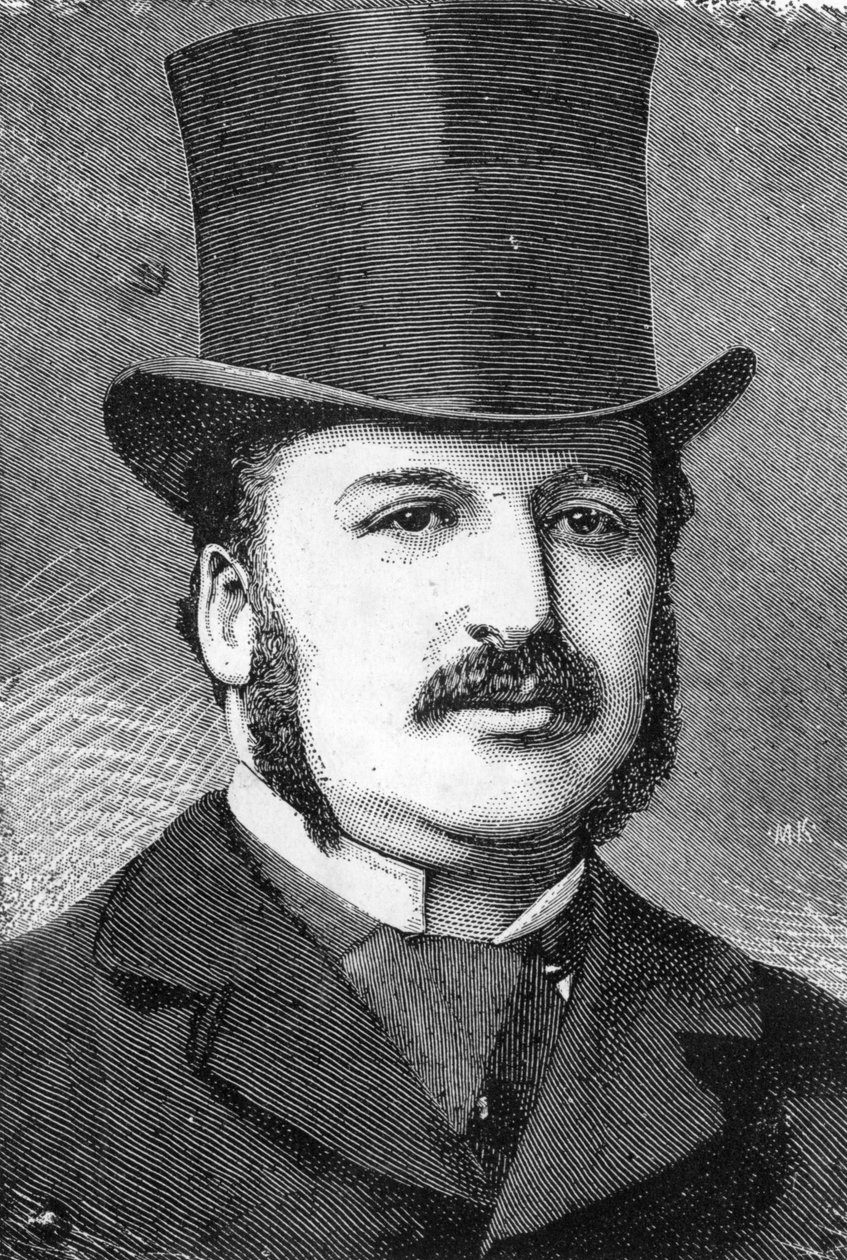 Leopold de Rothschild (litografia) de Leopold Blonder