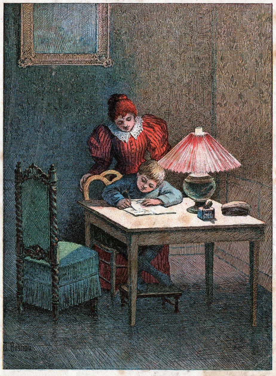 Les devoirs. O trabalho de casa, de Nicolas Liez