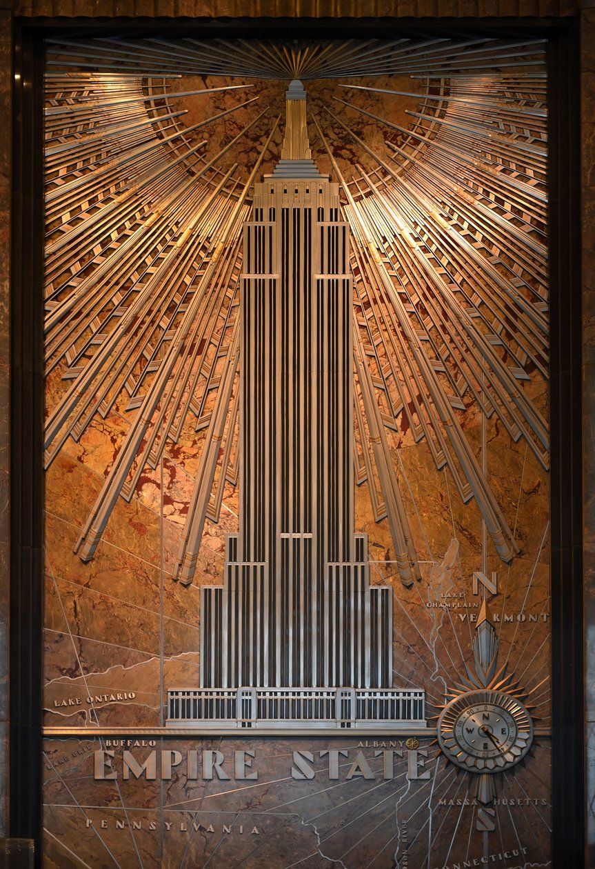 Matrícula do Empire State Building, New York City, EUA (foto) de Unbekannt
