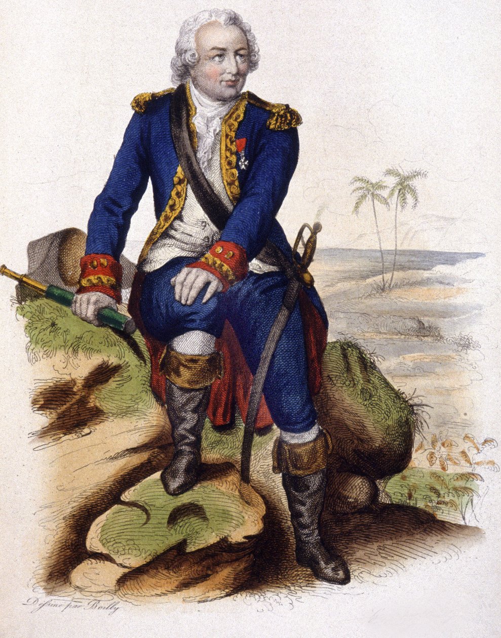 Louis-Antoine de Bougainville de Unbekannter Künstler