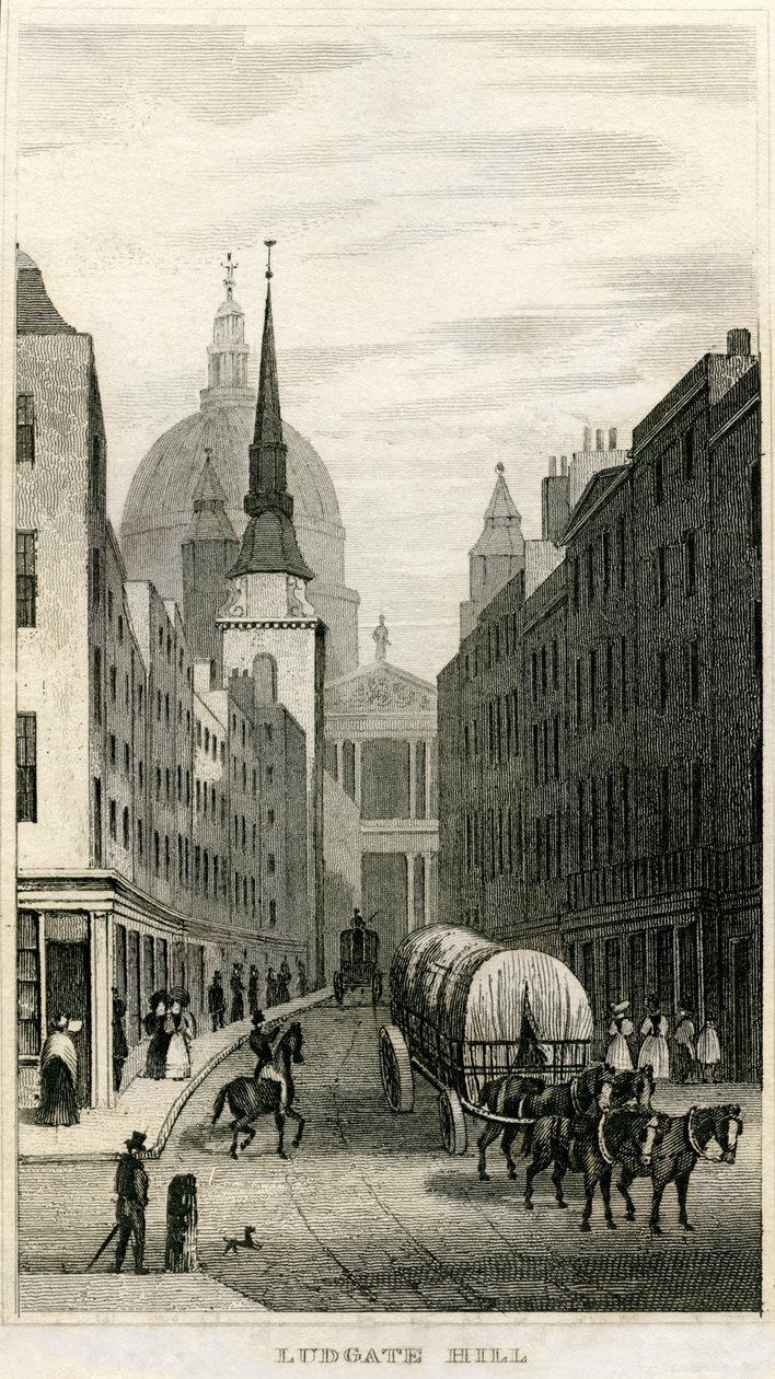 Ludgate Hill de Unbekannt
