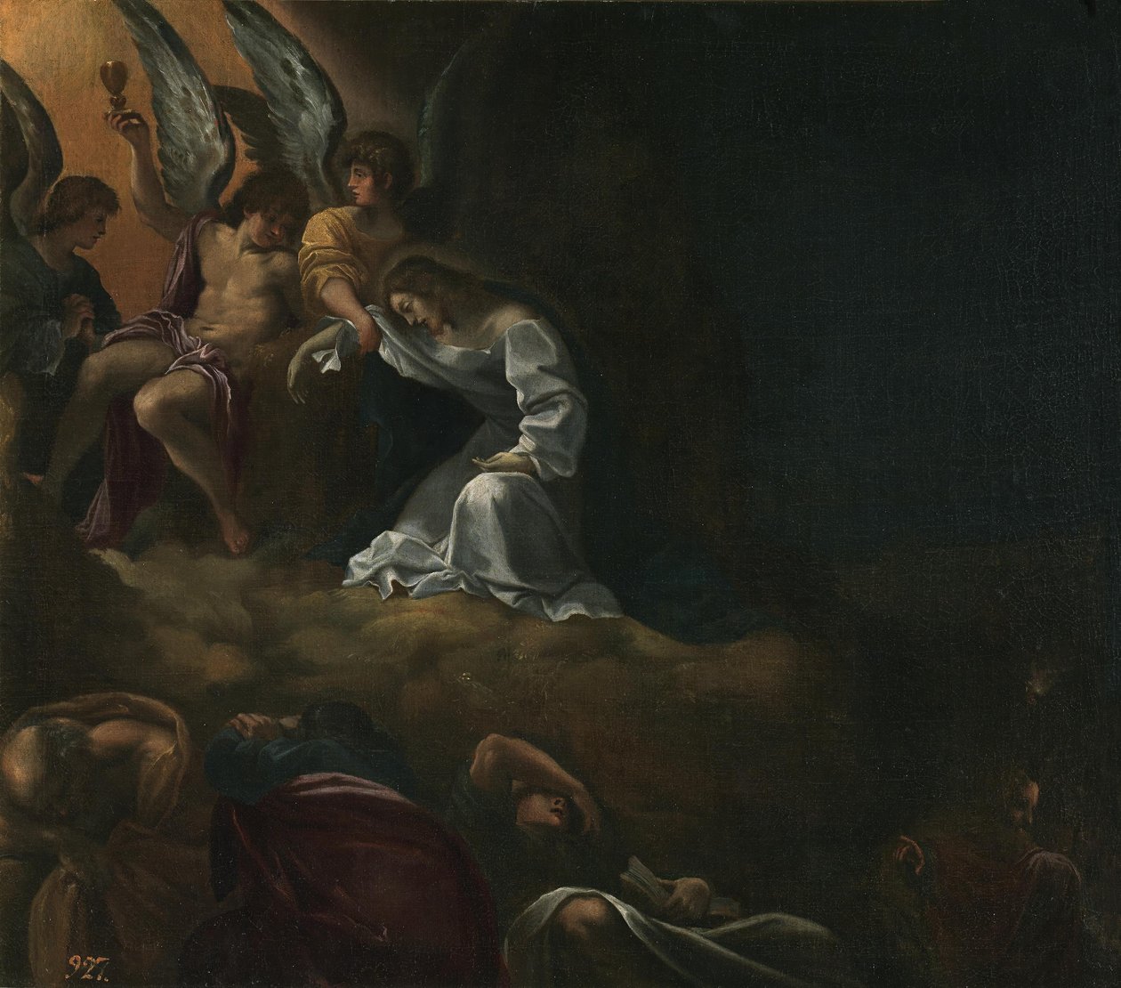 Ludovico Carracci - Oração no Jardim de Unbekannter Künstler