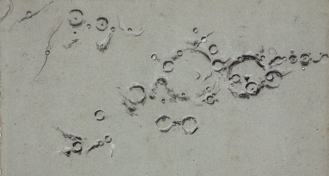 Crateras lunares, Hipparchus e Albetegnius de Unbekannt