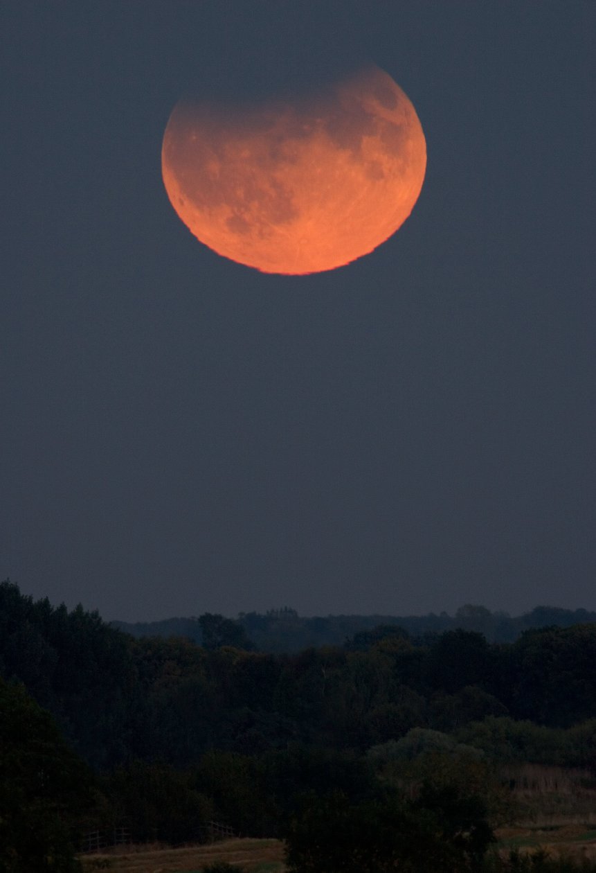 Lunar eclipse, Reino Unido, 7 de Setembro de 2006 de Unbekannt