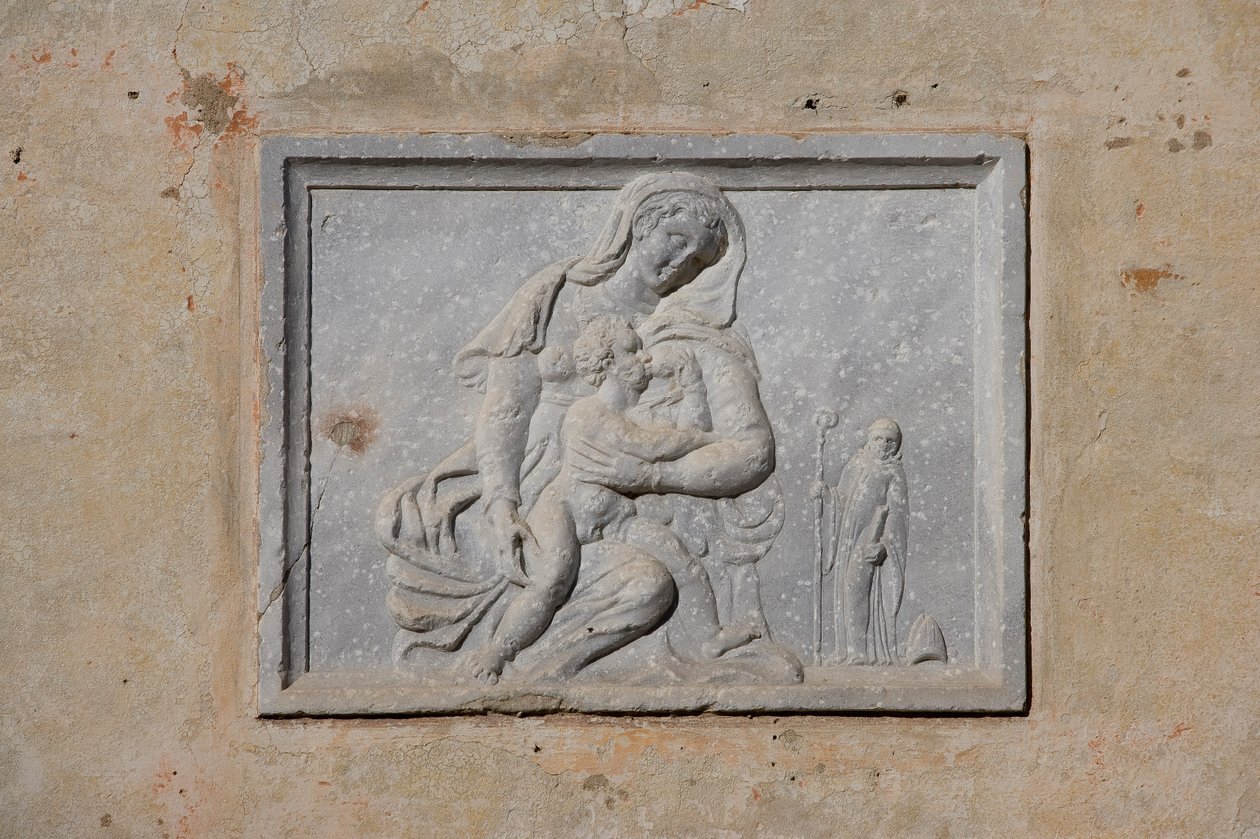 Madonna, Abadia de Santa Maria del Pero, Monastier, Veneto, Itália (foto) de Nicolas Liez