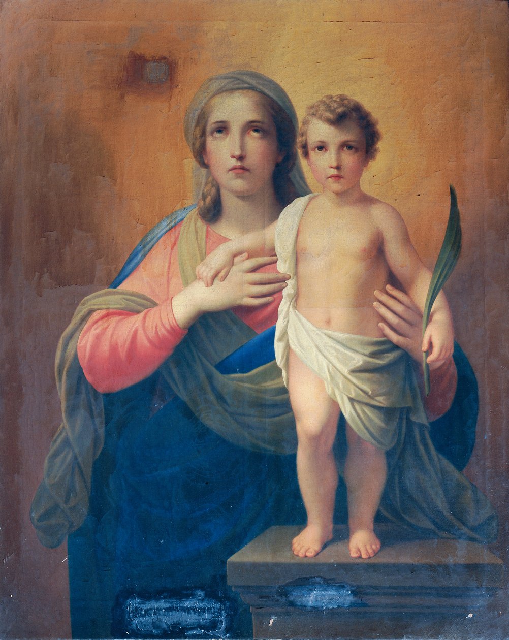 Madonna e criança de Unbekannter Künstler