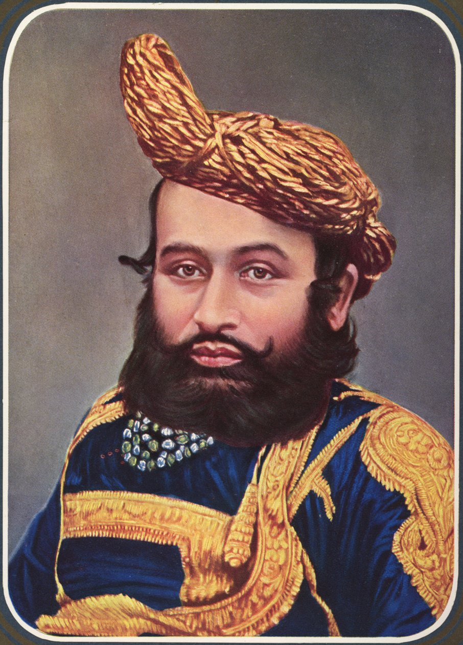 Mahabat Khan II ; 1851 - 1882 ; Junagadh ; Gujarat ; Índia de Unbekannter Künstler