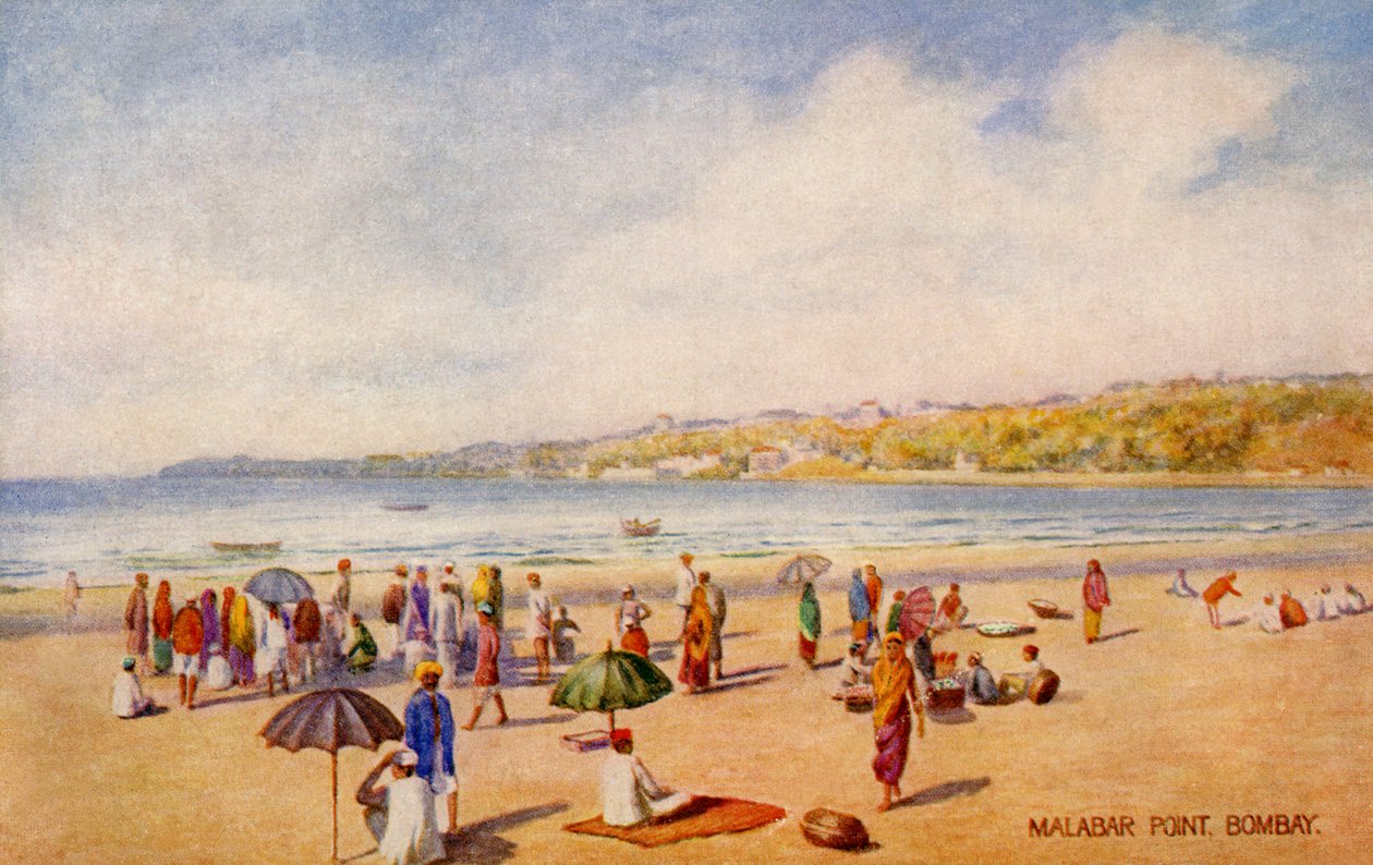 Malabar point, Bombaim, Índia de Unbekannter Künstler