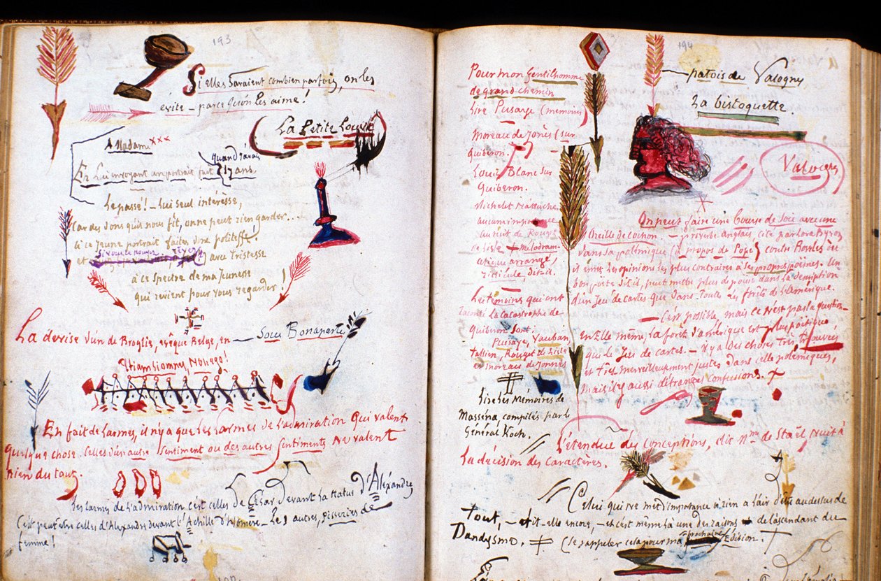 Manche N* 086, Musee de St Sauveur le Viscount, Manuscrito de Jules Barbey d
