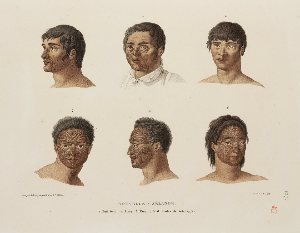 tatuagens Maori de Unbekannt