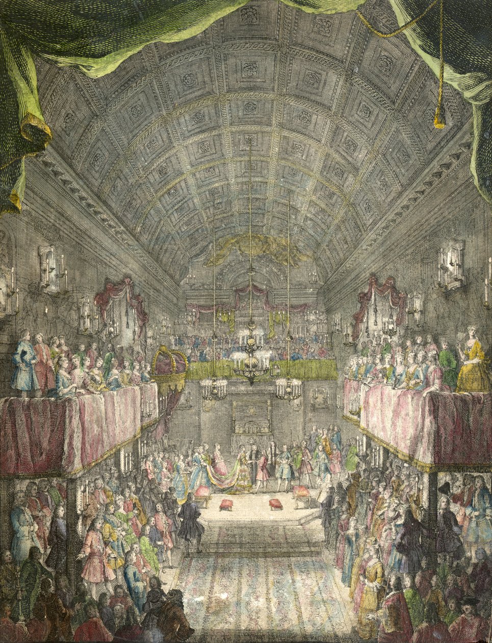 Casamento da Princesa Ana com William Prince of Orange de Unbekannter Künstler