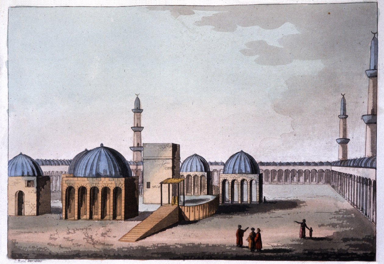 Meca, c.1810 (gravura) de Unbekannter Künstler