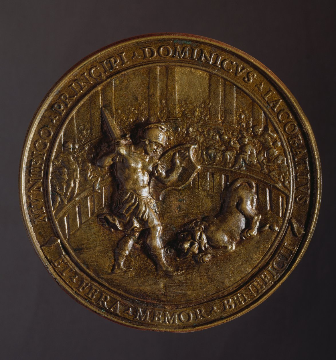 Medalha comemorativa da peste que assolou Roma nos anos 1656-1657 de William M. Timlin