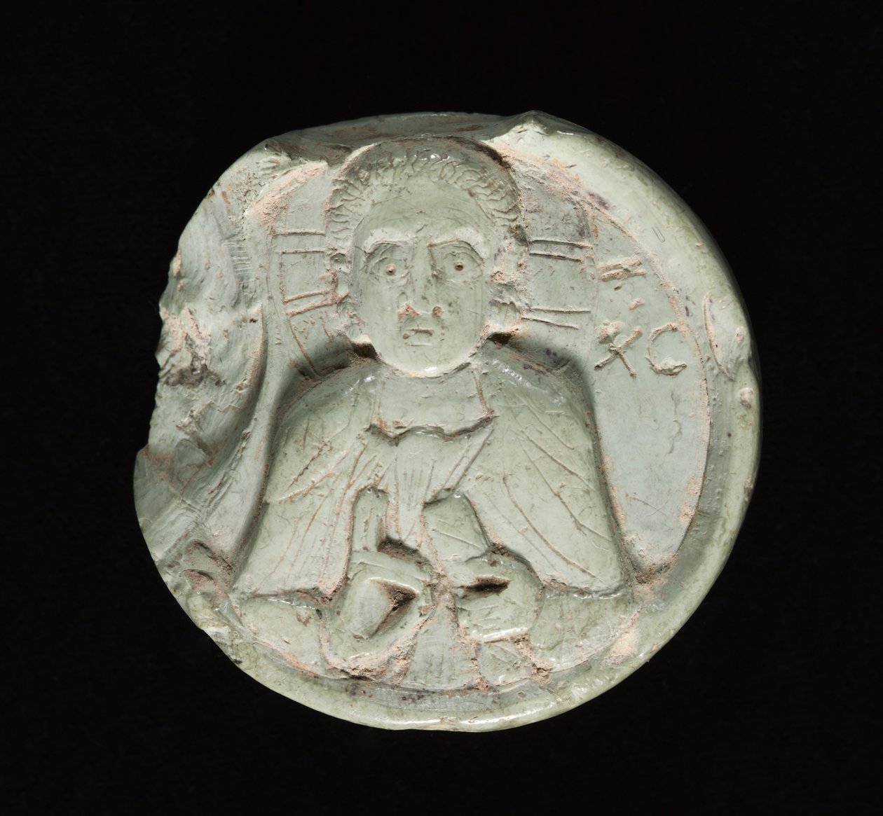 Medalhão com Cristo, c.1200-1400 de Unbekannt