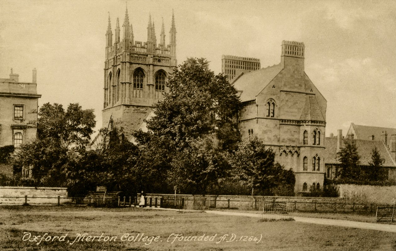 Merton College, Oxford de Unbekannter Künstler