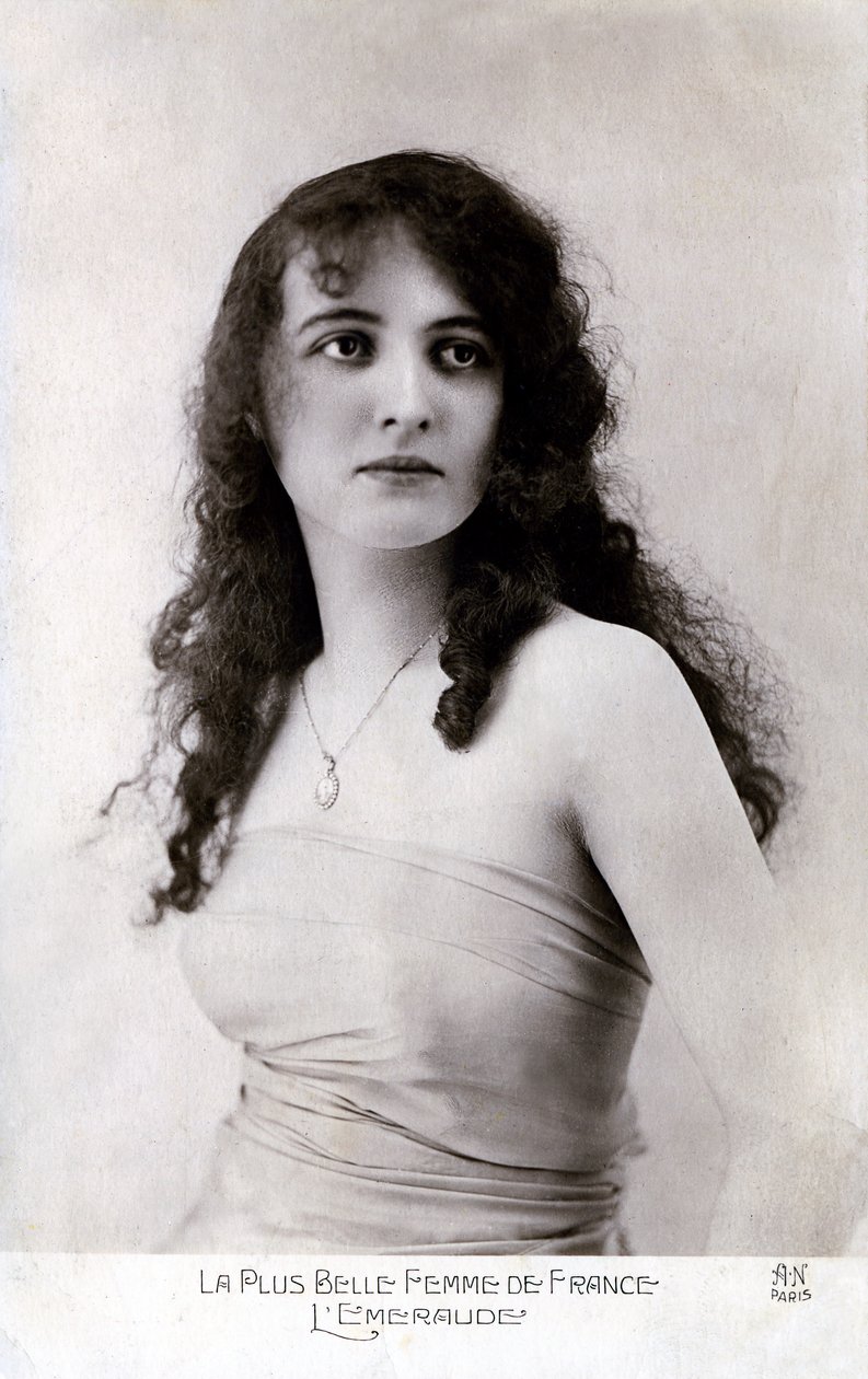 Miss France 1920 (cartão postal) de Unbekannt
