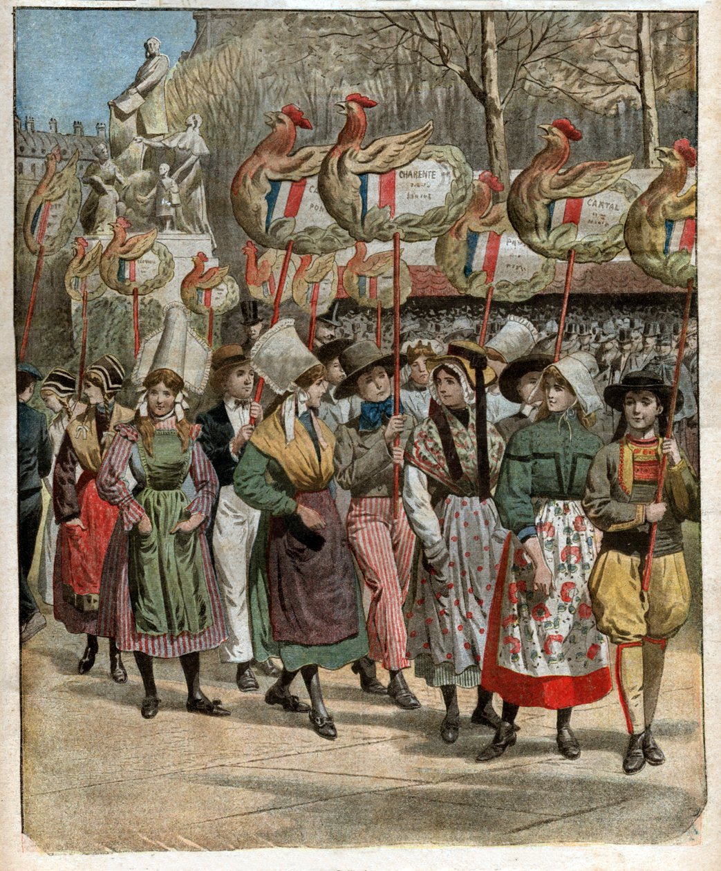 Monumento a Jules Ferry. Estátua de Jules Ferry. de Nicolas Liez