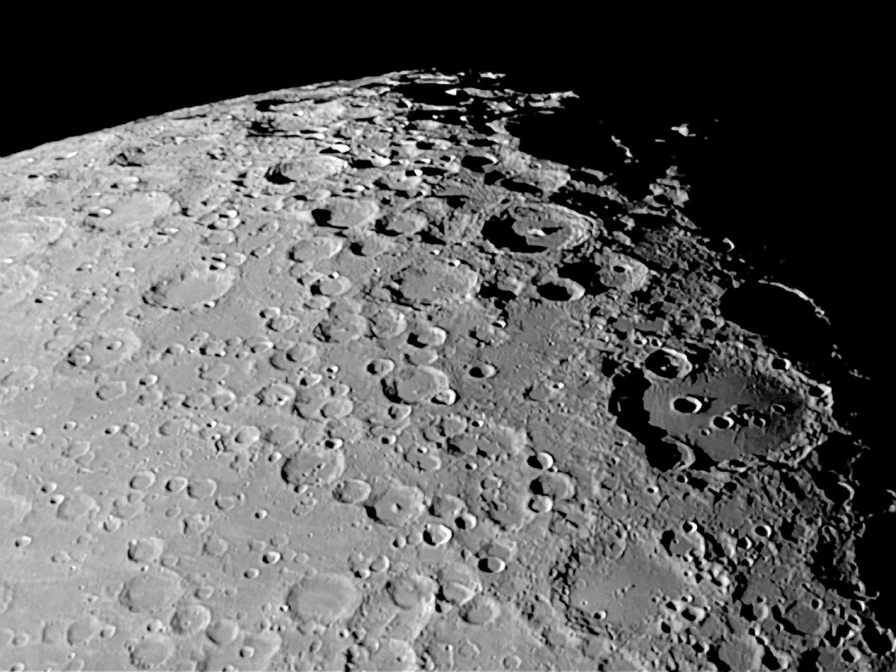Crateras de Moretus e Clavius de Unbekannt