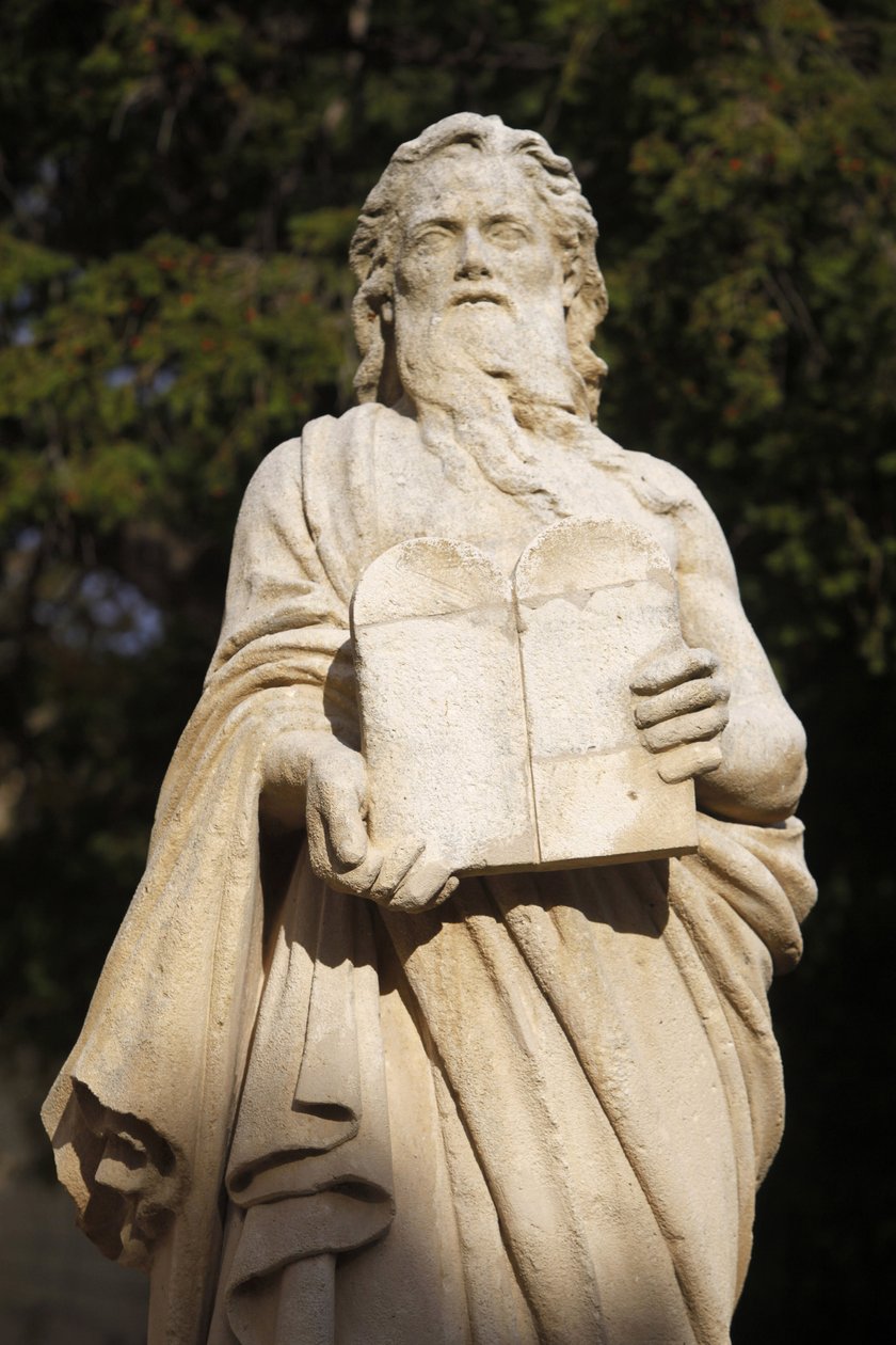 Estátua de Moisés em Salon-de-Provence, Salon de Provence, França de Unbekannt