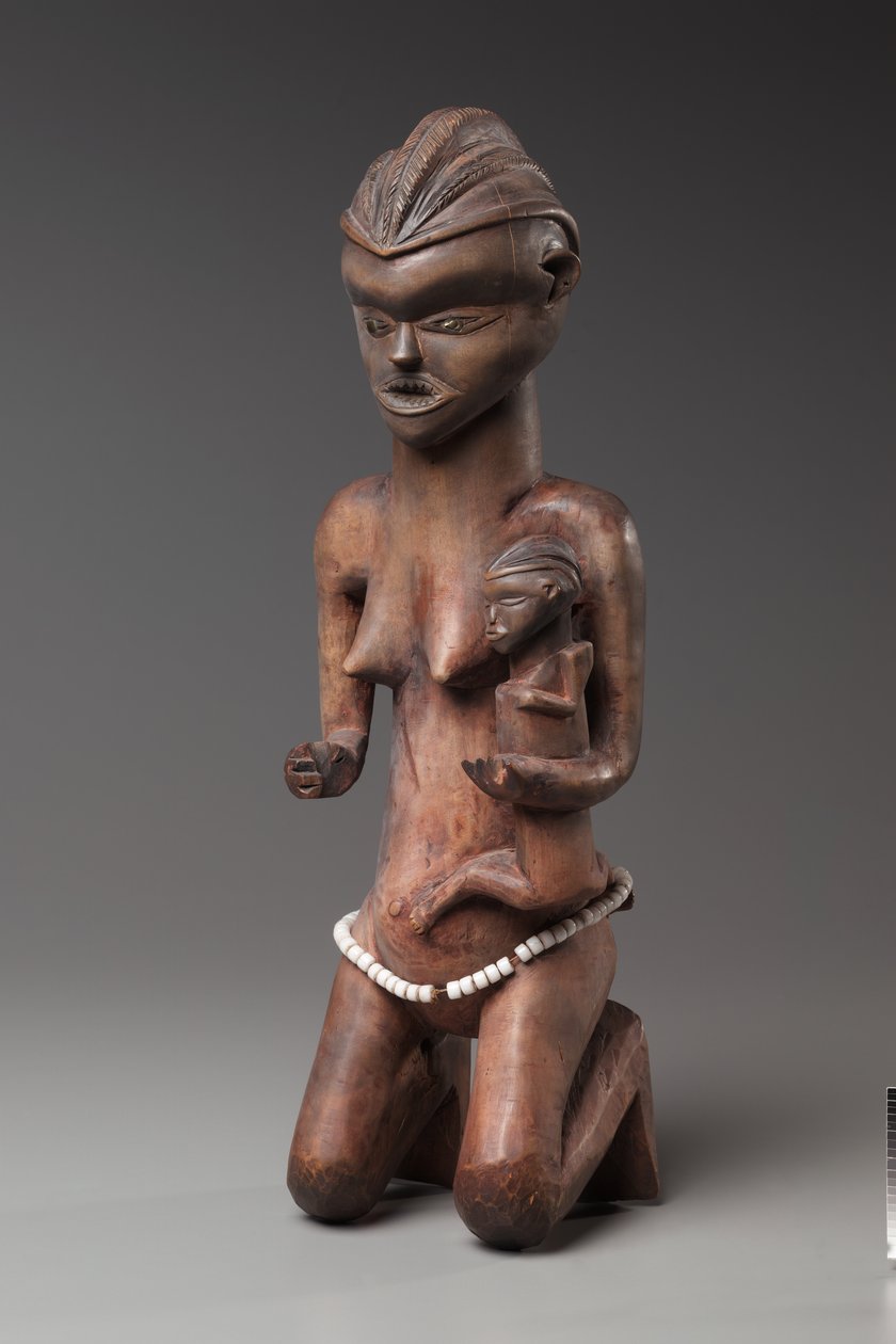 Figura de mãe e filho, final do século XIX e início do século XX de Unbekannt