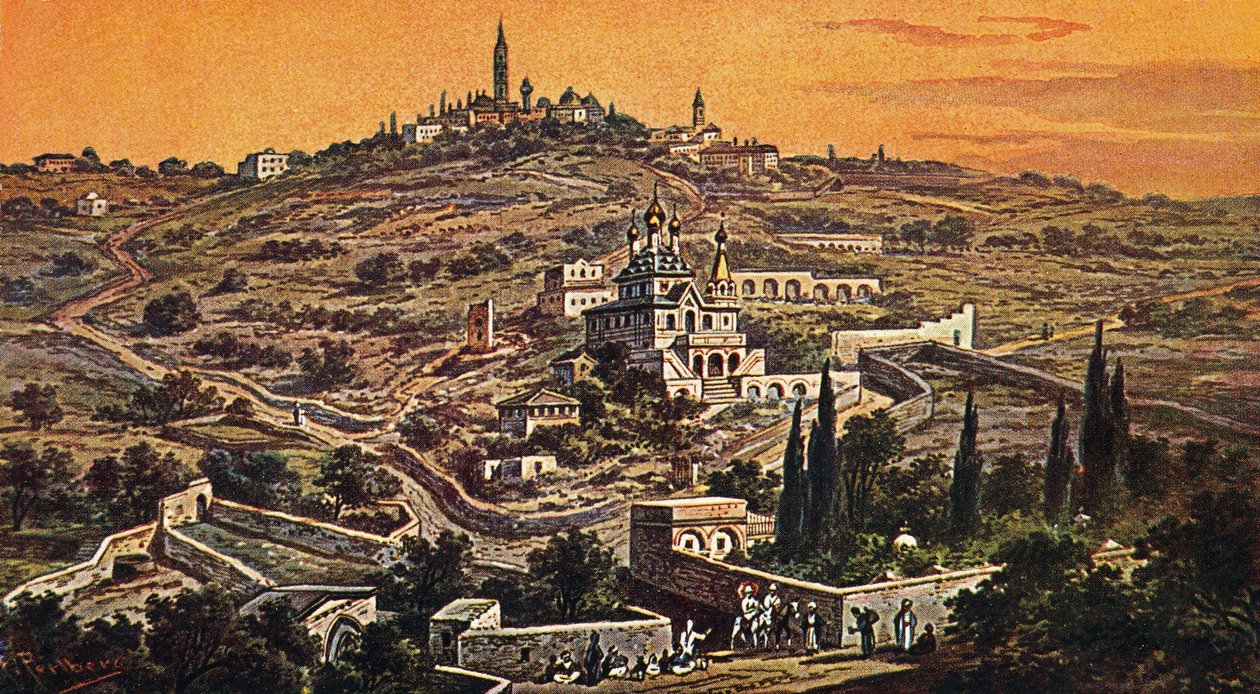 Monte das Oliveiras, Jerusalém - Bíblia de Unbekannter Künstler