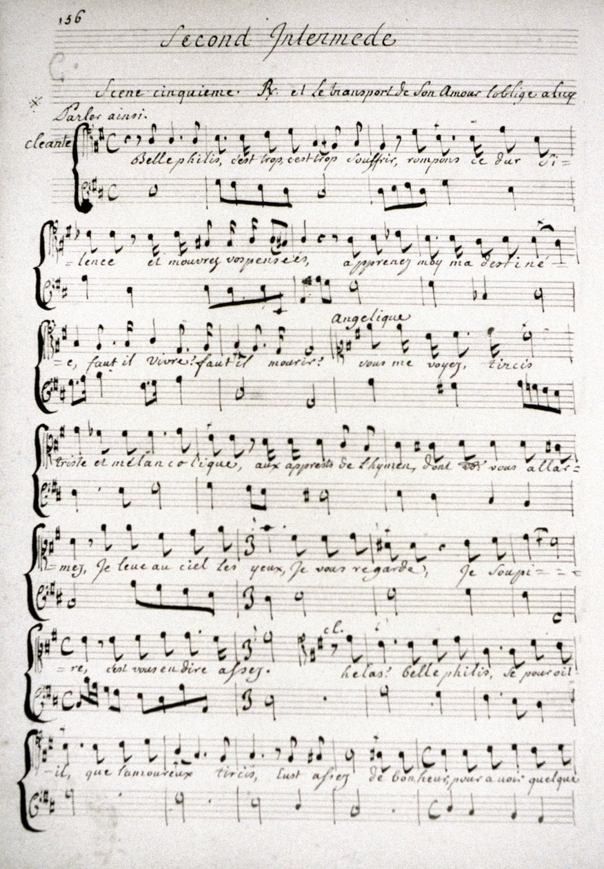 Partitura musical de O Inválido Imaginário de Unbekannter Künstler