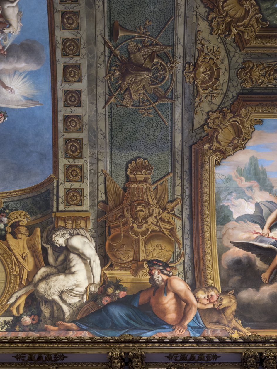 Números mitológicos. Decoração pintada por François Perrier (1594-1649) de Unbekannt