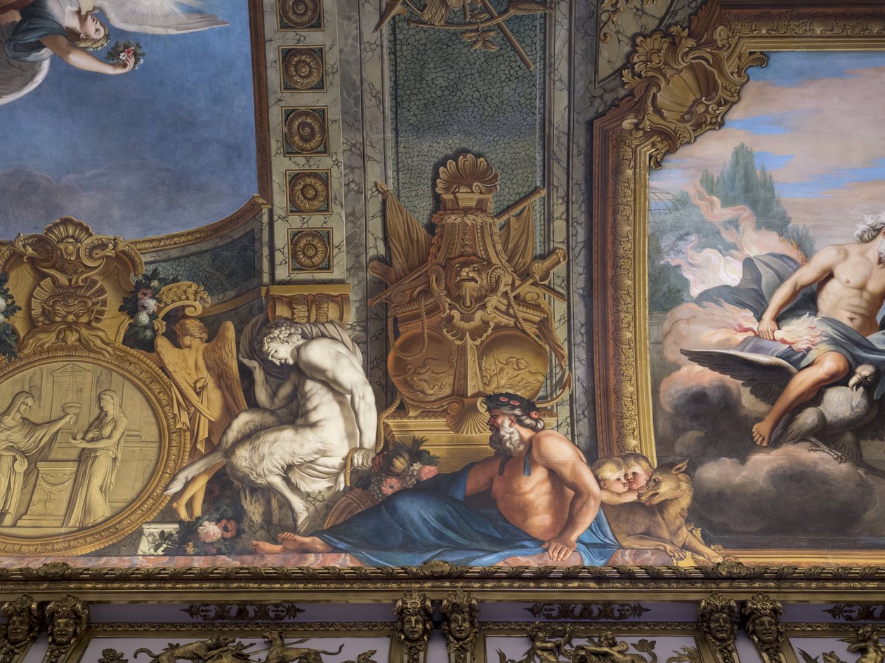 Números mitológicos. Decoração pintada por François Perrier (1594-1649) de Unbekannt