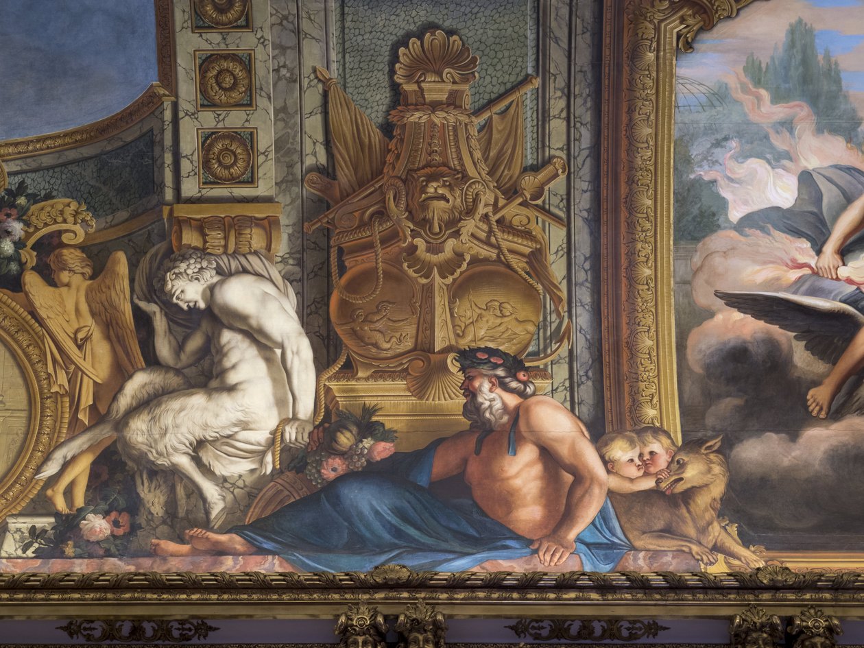 Números mitológicos. Decoração pintada por François Perrier (1594-1649) de Unbekannt