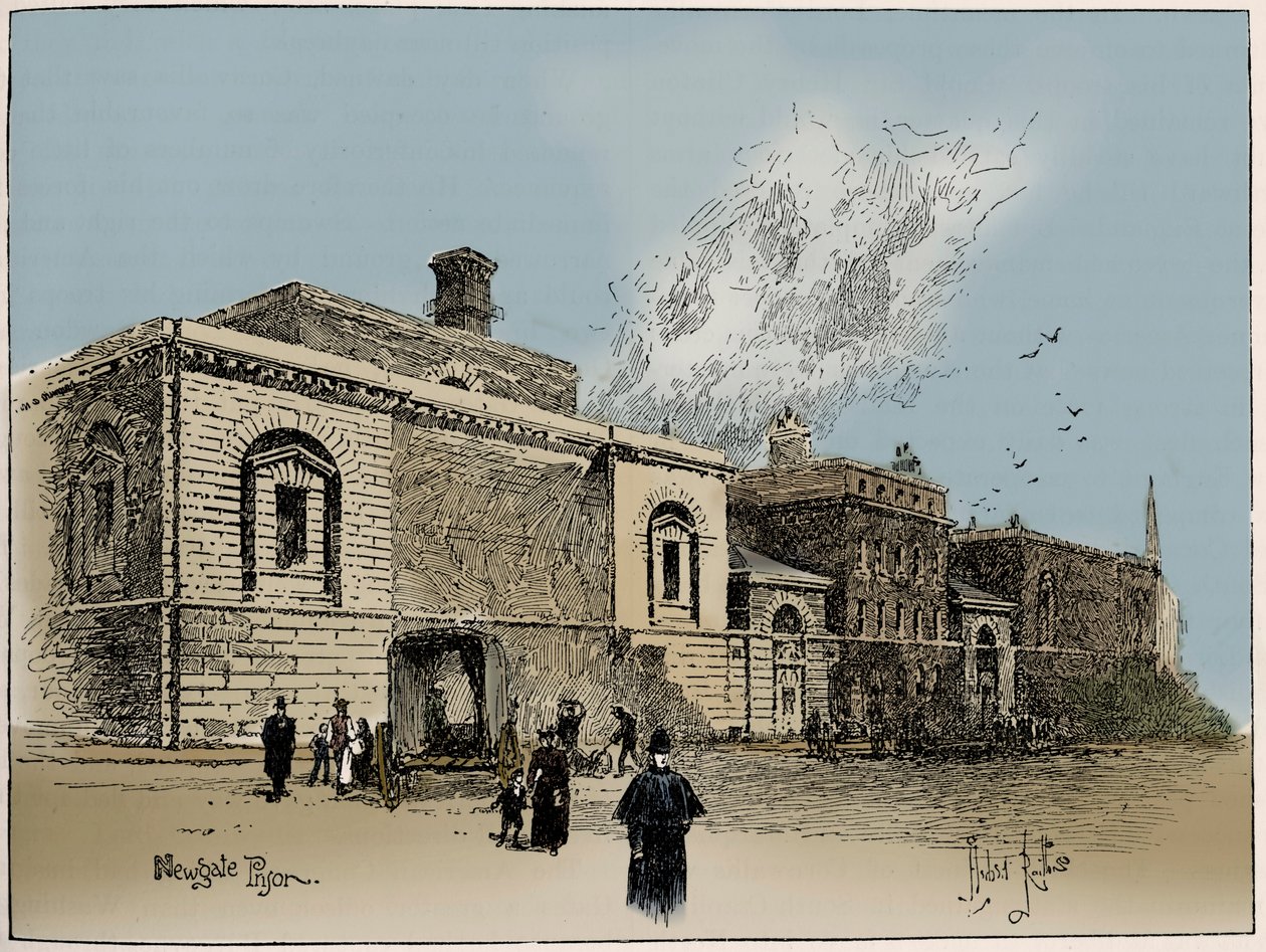 Prisão de Newgate, Londres de Unbekannter Künstler