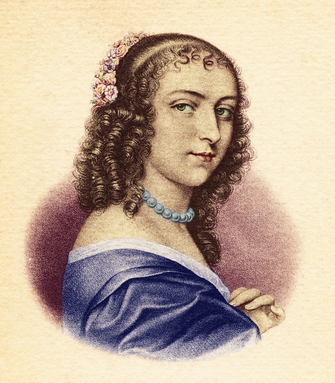 Ninon de Lenclos . Autor francês, cortesão e patrono das artes (1620-1705). de Unbekannt