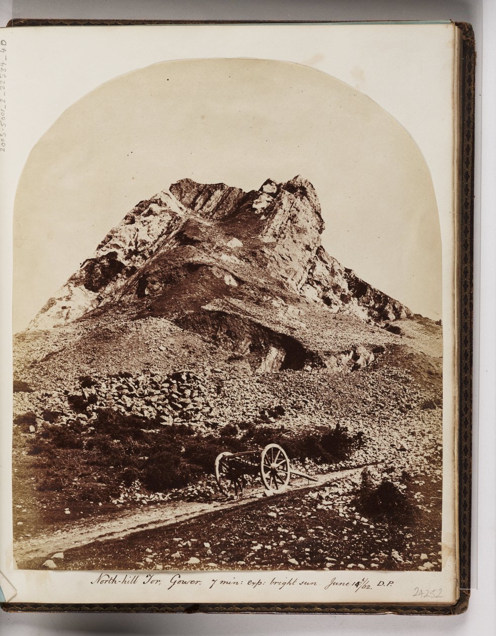 North Hill Tor, Gower Peninsula, South Wales, 14 de junho de 1862 de Unbekannt