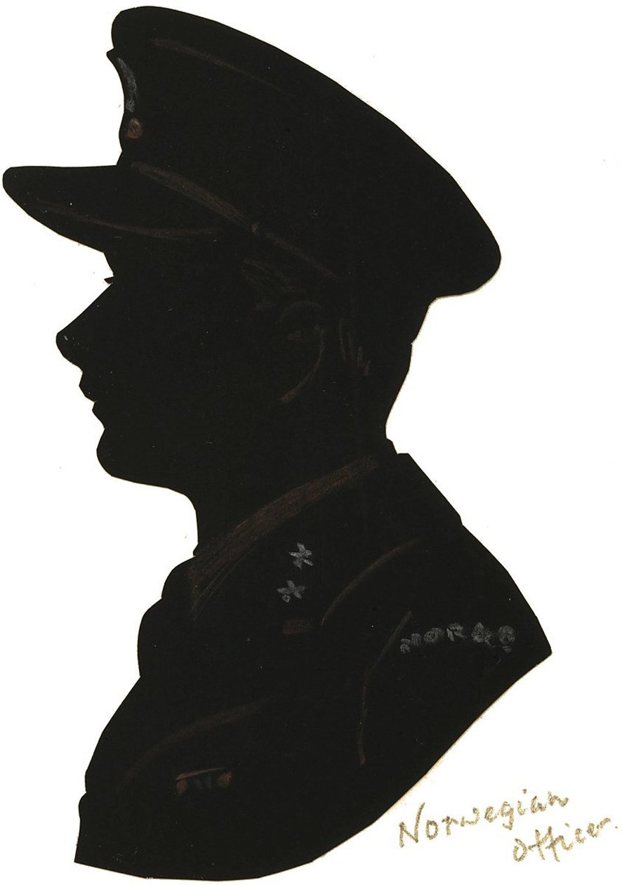 oficial norueguês, Segunda Guerra Mundial de Unbekannt