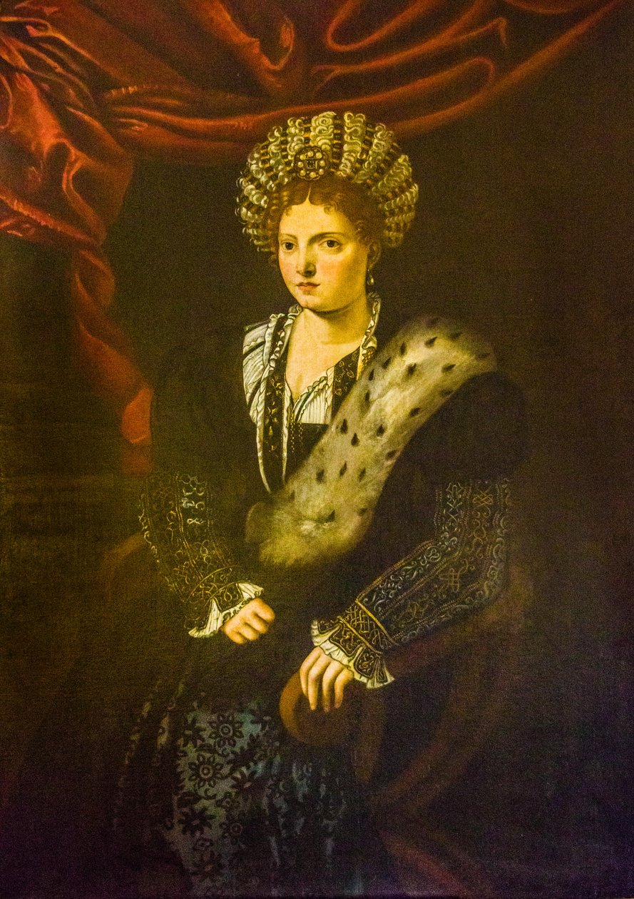 Pintura a óleo de Isabella d