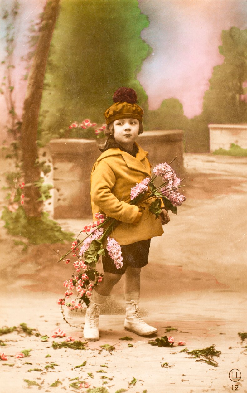 Cartão postal/filho antigo de William M. Timlin