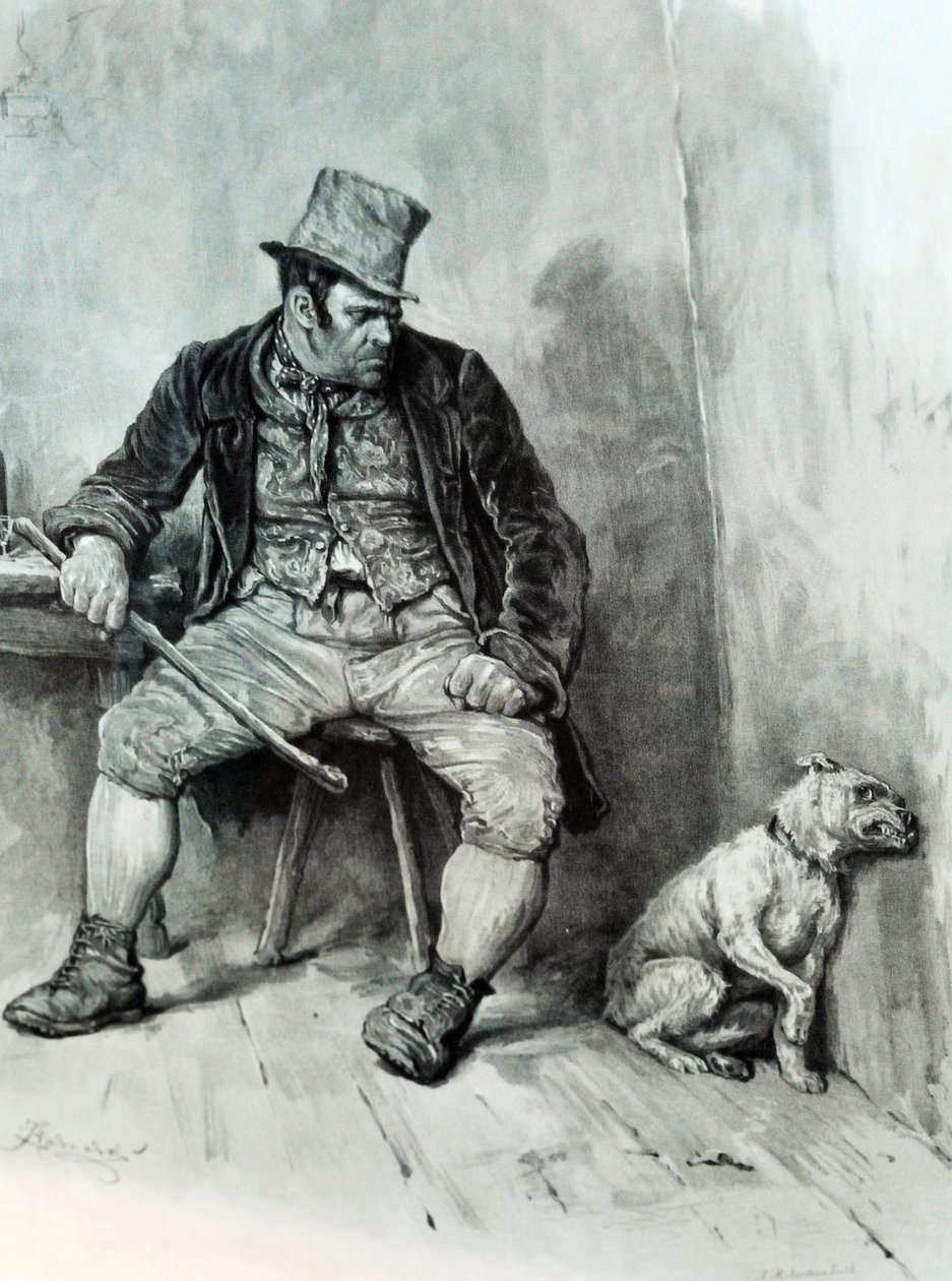 Oliver Twist, de Charles Dickens - ilustração de Unbekannter Künstler