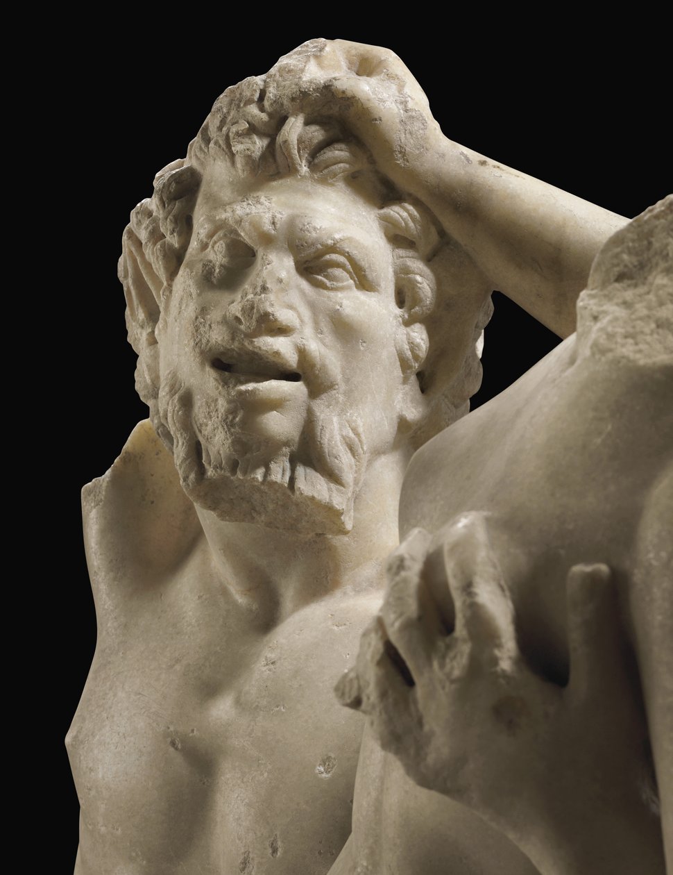 Pan e Hermafrodita, século 1 dC de Unbekannt