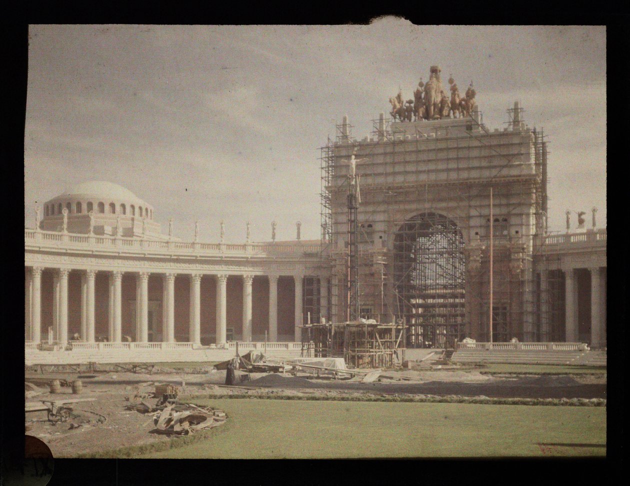 Exposição Panamá-Pacifico, Arco, c 1915 de Unbekannter Künstler