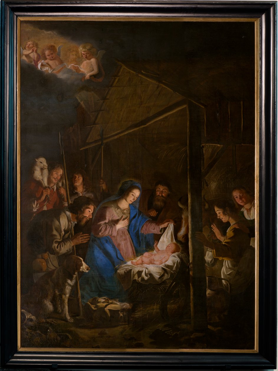 Igreja Paroquial (Igreja Paroquial da Assunção de Nossa Senhora). Interior. Pintura. de Unbekannter Künstler