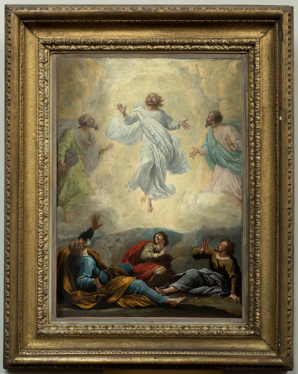 Igreja Paroquial (Parochiekerk Sint-Amandus en Sint-Blasius). Pintura. Transfiguração de Jesus. Anónimo. de Unbekannter Künstler