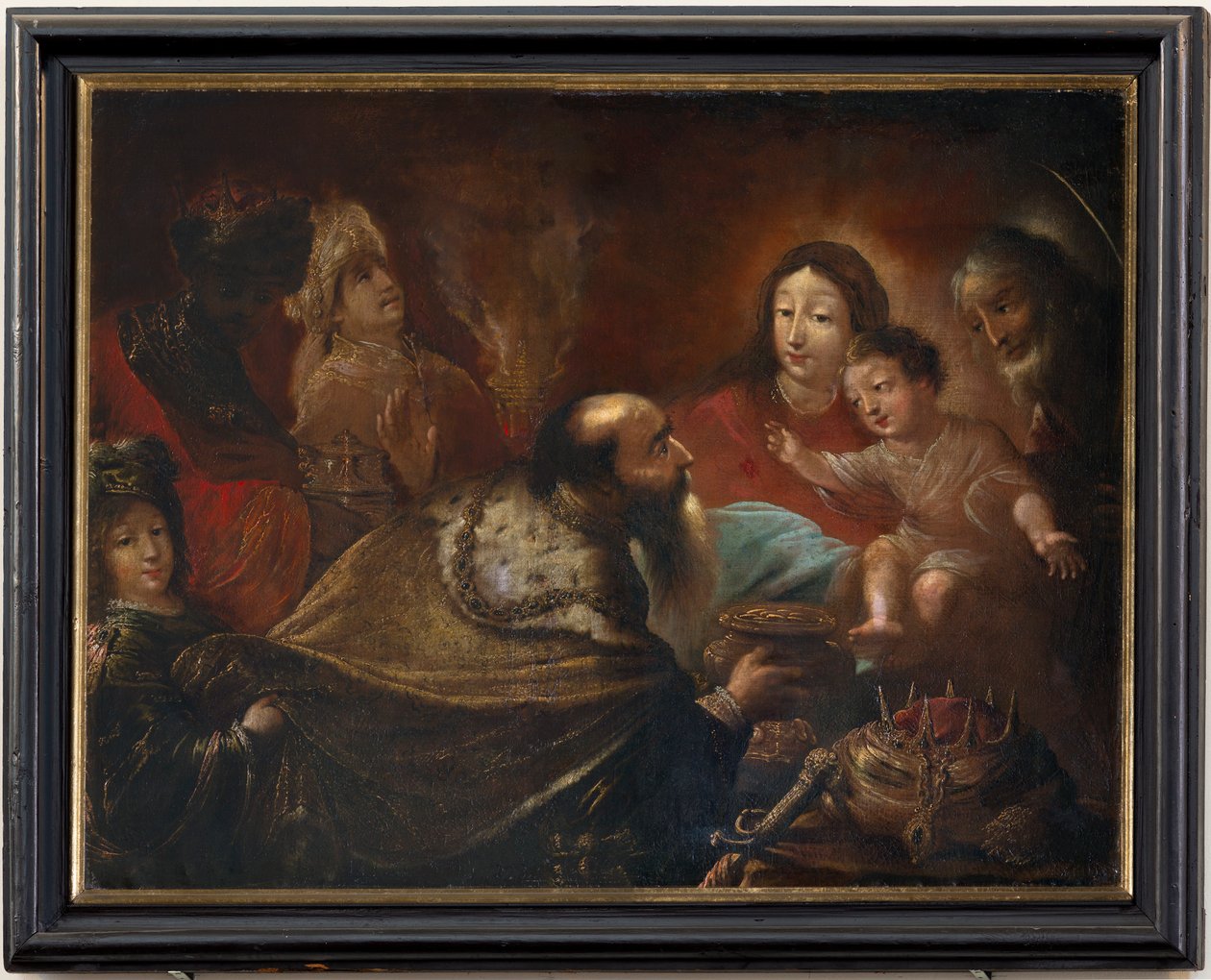 Igreja paroquial (igreja paroquial de São Martinho). Pintura. de Unbekannter Künstler