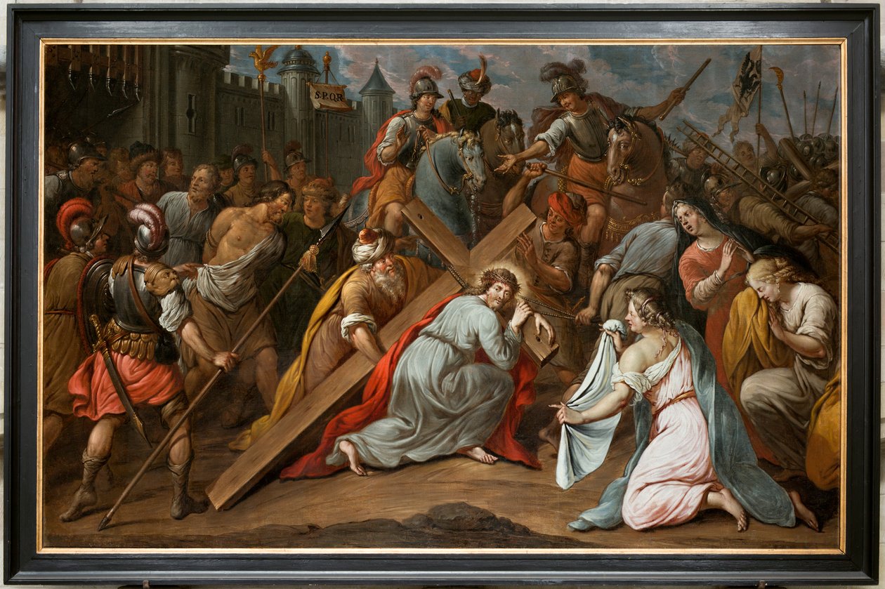 Igreja paroquial (igreja paroquial de São Martinho). Pintura. de Unbekannter Künstler