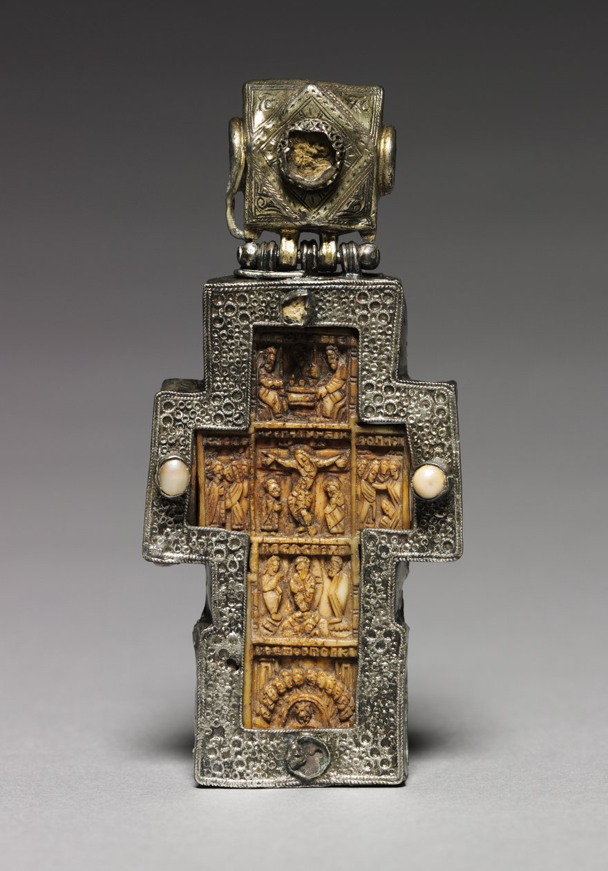 Cruz peitoral, Rússia, 1600s de Unbekannt