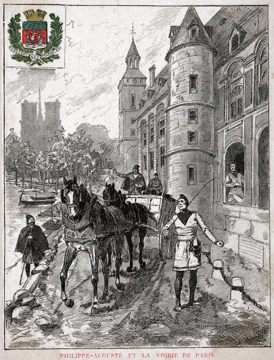 Philippe Auguste. Philippe II da França. de Nicolas Liez