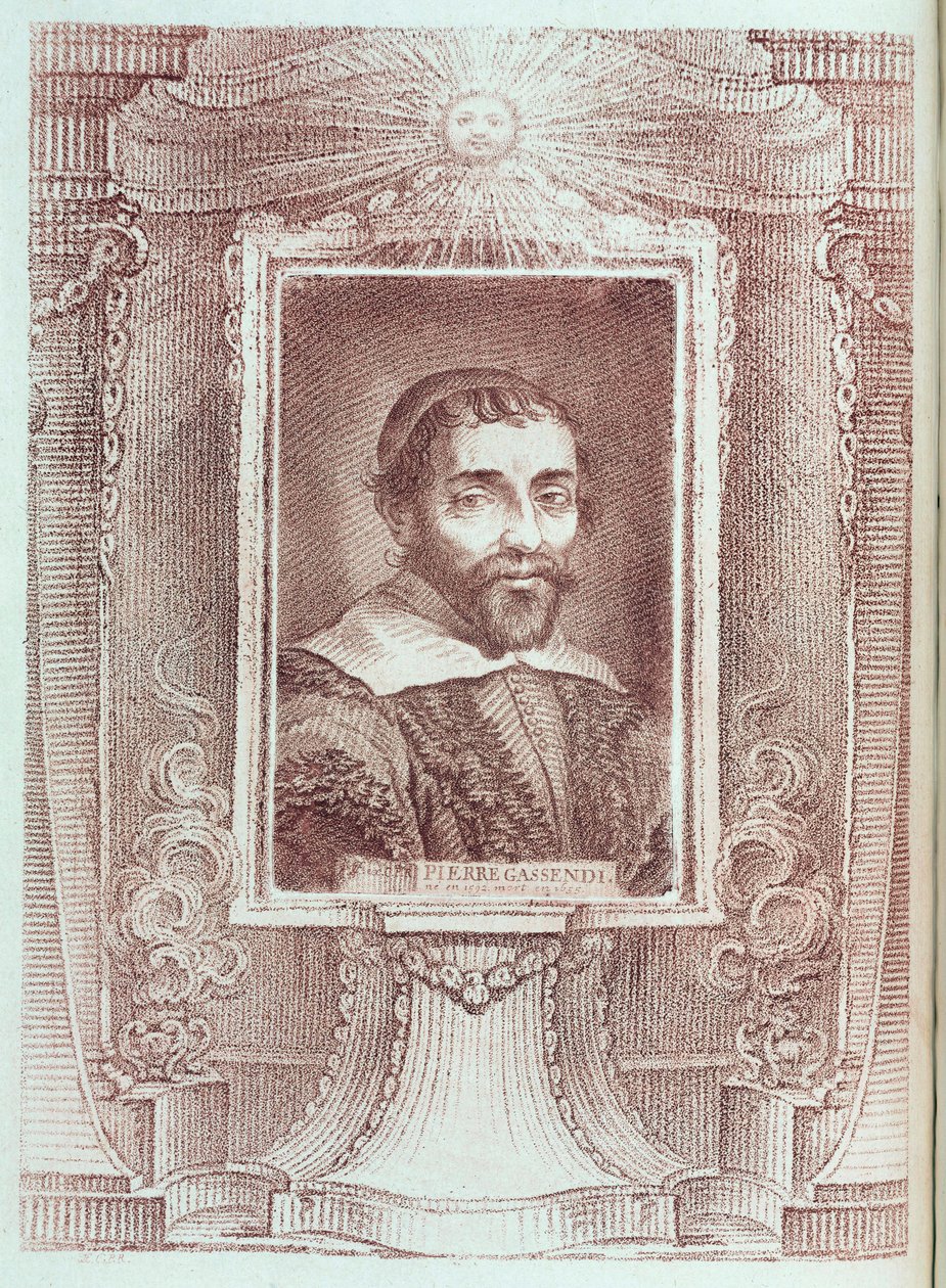 Pierre Gassendi, cientista e matemático francês, meados do século XVII de Unbekannt