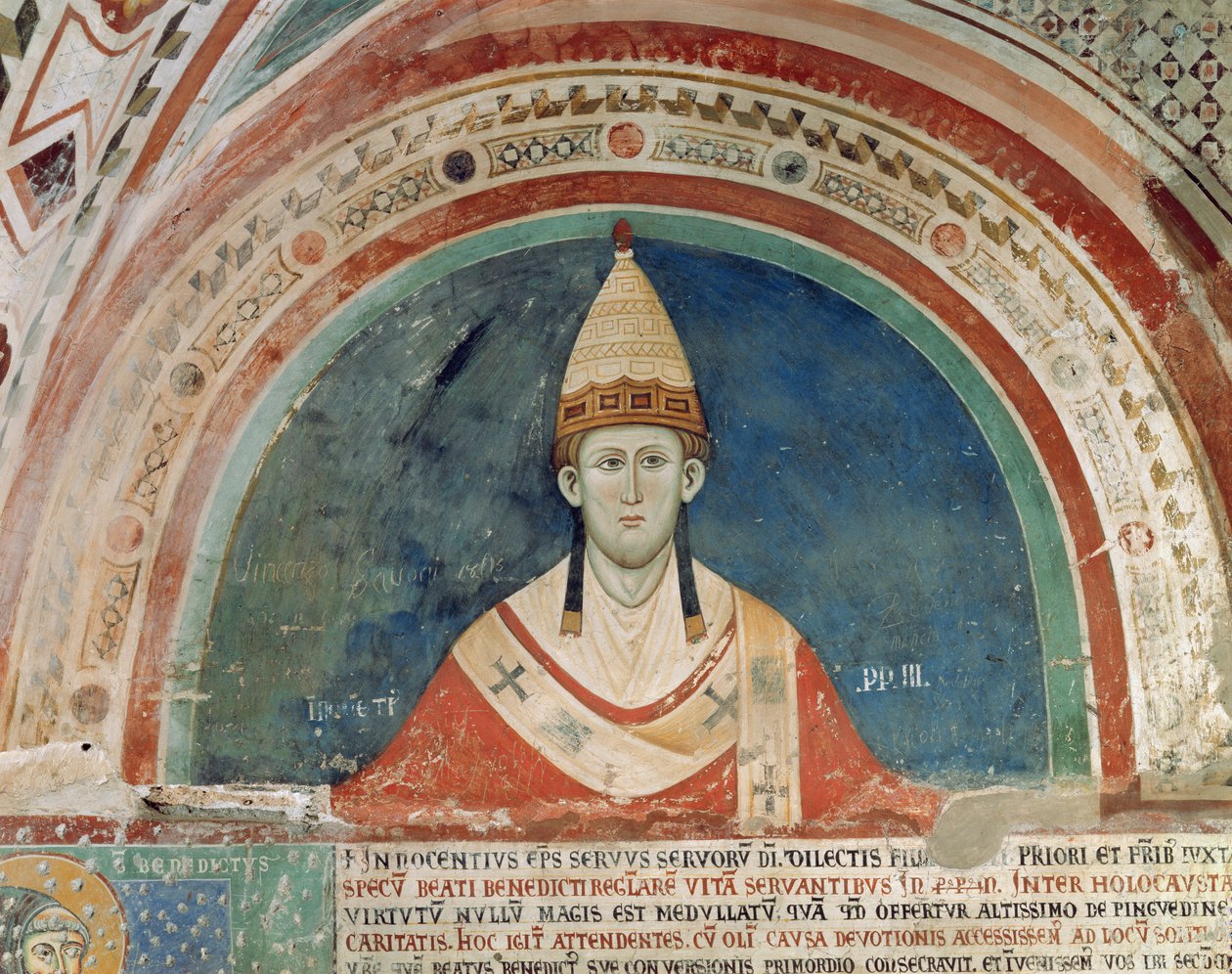 Papa Inocêncio III (1160-1216) de Unbekannt
