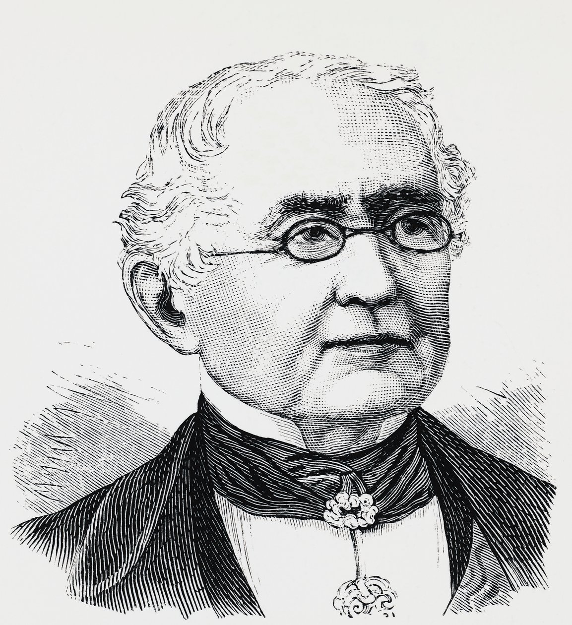 Retrato de Alexander Gorchakov (1798-1883), ministro russo das Relações Exteriores de William M. Timlin